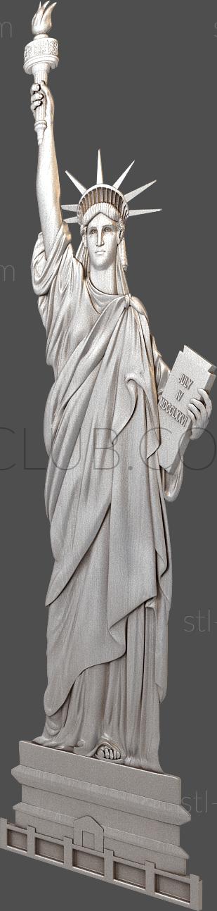 3D model Statue of liberty (STL)