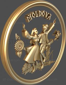 3D model Moldovan motives (STL)