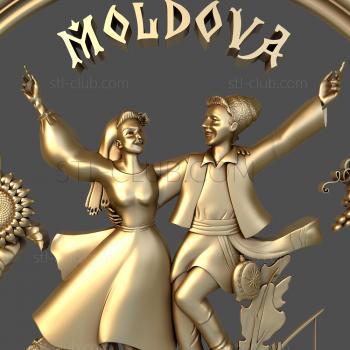 3D model Moldovan motives (STL)