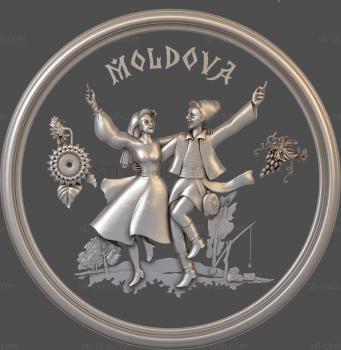 3D model Moldovan motives (STL)