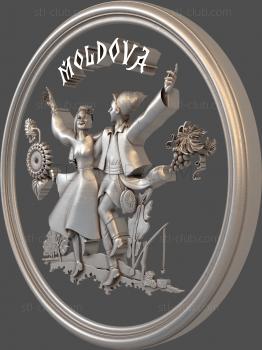 3D model Moldovan motives (STL)