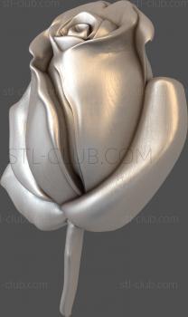 3D model Rosebud (STL)