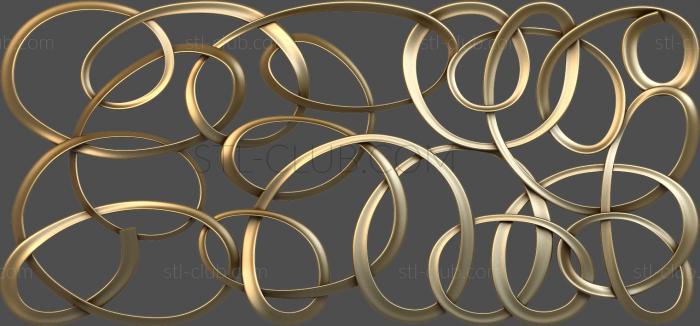 3D model Ribbon interweaving (STL)