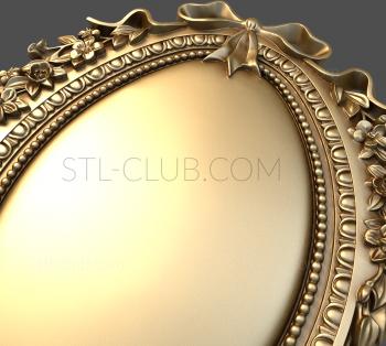 3D model Portrait medallion (STL)