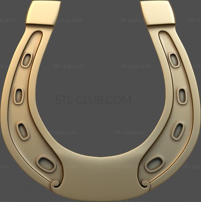 3D model Happy horseshoe (STL)