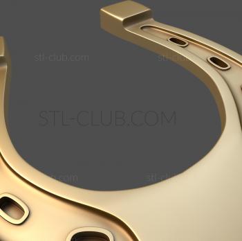 3D model Happy horseshoe (STL)