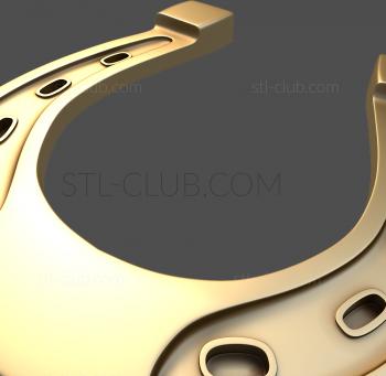 3D model Happy horseshoe (STL)