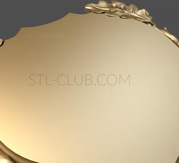 3D model Oak medallion (STL)