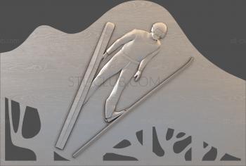 3D model High-speed ski jump (STL)