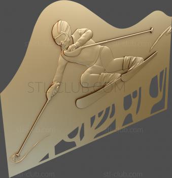 3D model Ski slope (STL)