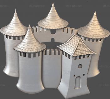 3D model Fortress (STL)