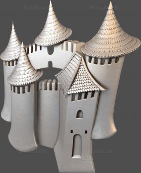 3D model Fortress (STL)