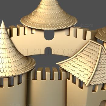 3D model Fortress (STL)