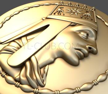 3D model Antique coin (STL)