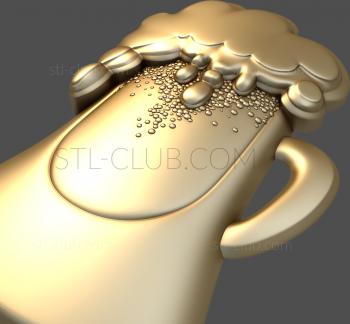 3D model A mug of beer (STL)