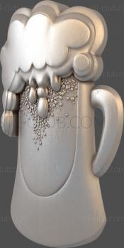 3D model A mug of beer (STL)