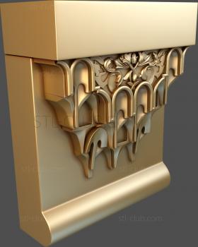 3D model Carved niches (STL)