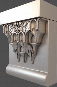 3D model Carved niches (STL)