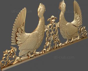 3D model Turning capercaillies (STL)