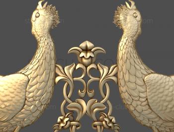 3D model Turning capercaillies (STL)