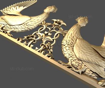 3D model Turning capercaillies (STL)