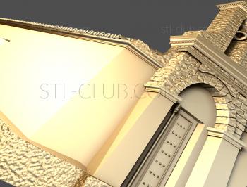 3D мадэль Небольшая церковь (STL)