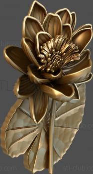 3D model Water lily panel (STL)