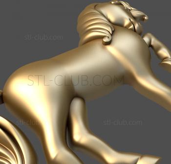 3D model The horse (STL)