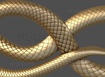 3D model Snake (STL)