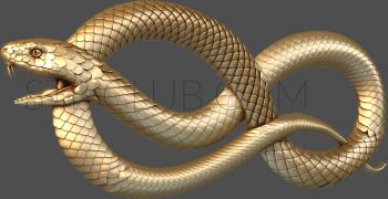 3D model Snake (STL)