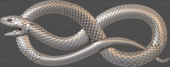 3D model Snake (STL)