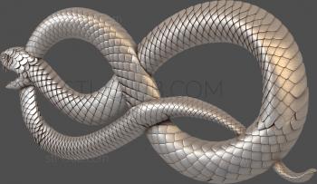 3D model Snake (STL)