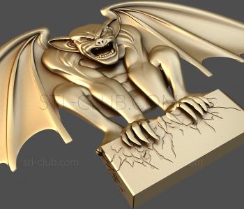 3D model The chimera (STL)