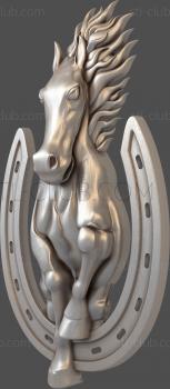 3D model Horse and horseshoe (STL)