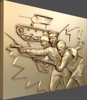 3D model Soldier attack (STL)