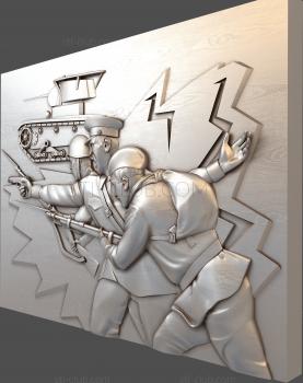 3D model Soldier attack (STL)