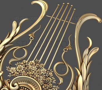 3D model The magic lyre (STL)