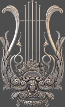 3D model The magic lyre (STL)