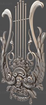 3D model The magic lyre (STL)