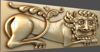 3D model Stylized lion (STL)