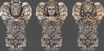 3D model Zodiac signs (STL)