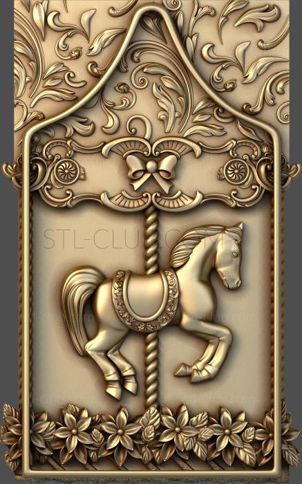 3D model Carousel horse (STL)