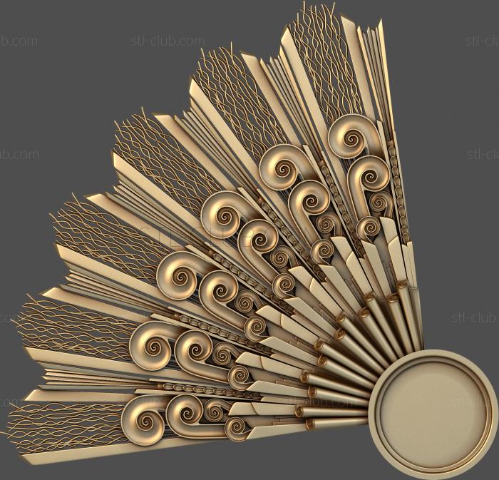 3D model Antique fan (STL)