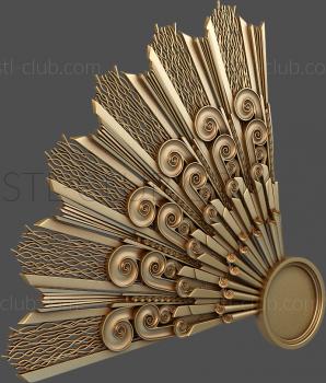 3D model Antique fan (STL)