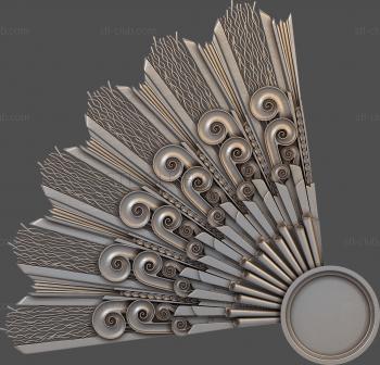 3D model Antique fan (STL)