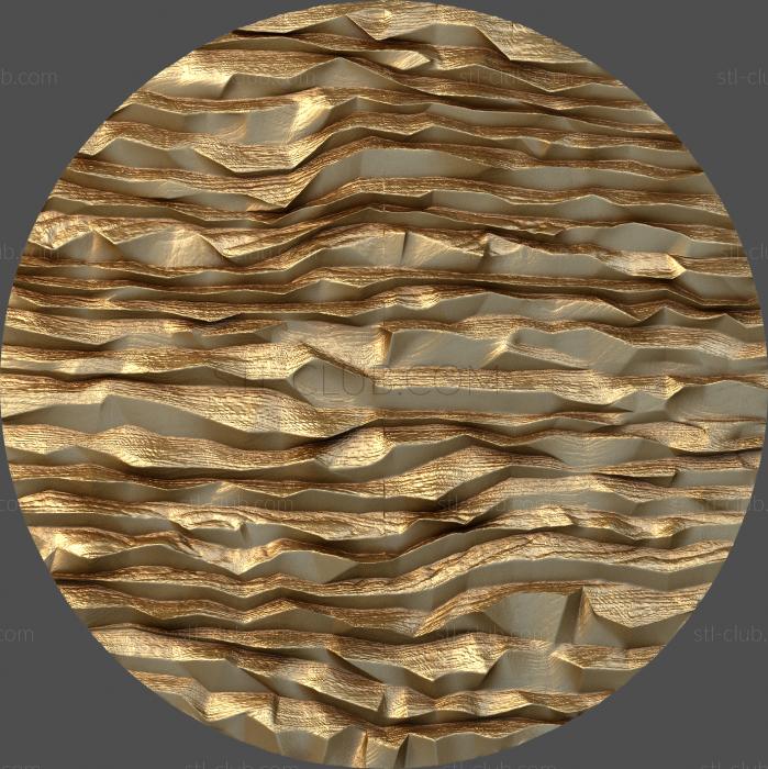 3D model Striped terrain (STL)