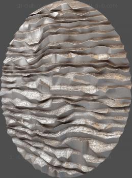 3D model Striped terrain (STL)