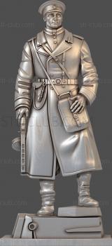 3D model Combat commander (STL)