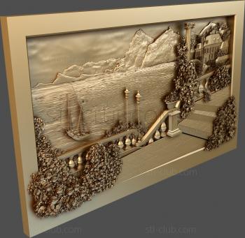 3D model Sea embankment (STL)