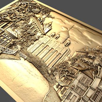 3D модель Улица храм (STL)